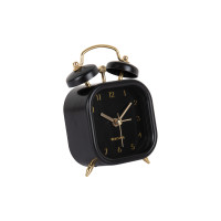 Budík Karlsson KA5921BK Glam Square, 12cm